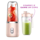 Mini Liquidificador Portátil - Compre o mini liquidificador e ganhe um copo de brinde