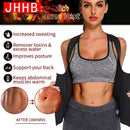Suor Trainer Cintura Colete Espartilho Emagrecimento Para Perda De Peso Corpo Shaper Terno Sauna Compressão Cinto Barriga Tops Shapewear