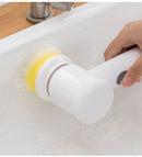 Escova de Limpeza Elétrica Multiuso - Limpeza Rápida