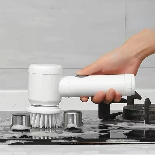Escova de Limpeza Elétrica Multiuso - Limpeza Rápida