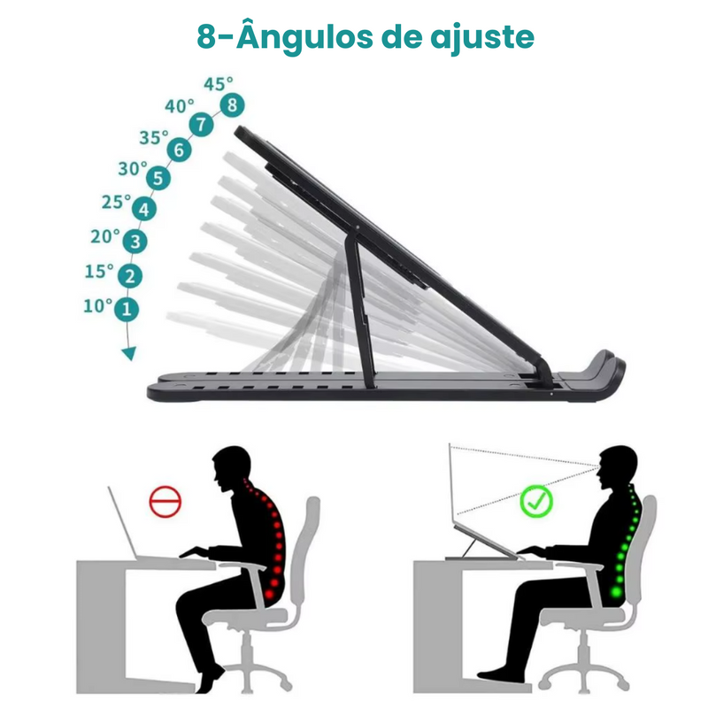 Suporte para notebook - Sua melhor postura