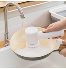 Escova de Limpeza Elétrica Multiuso - Limpeza Rápida