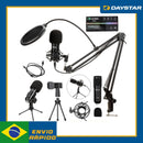 Kit Microfone Condensador Profissional