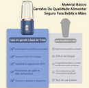 Mini Liquidificador Portátil - Compre o mini liquidificador e ganhe um copo de brinde