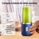 Mini Liquidificador Portátil - Compre o mini liquidificador e ganhe um copo de brinde
